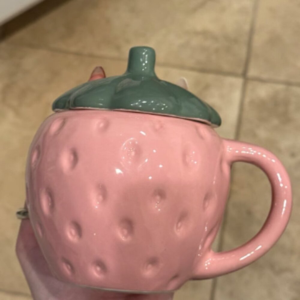 Cute Strawberry Shaped Mug